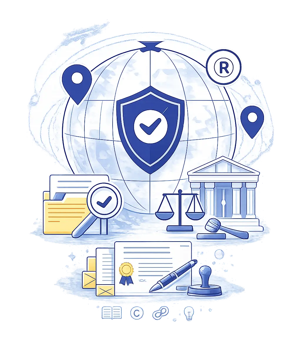 Global trademark and intellectual property protection